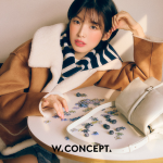 W컨셉, 올 겨울 패션템 모았다… 인기 걸그룹 ‘오마이걸 아린’과 함께한 23FW 패션 화보 공개